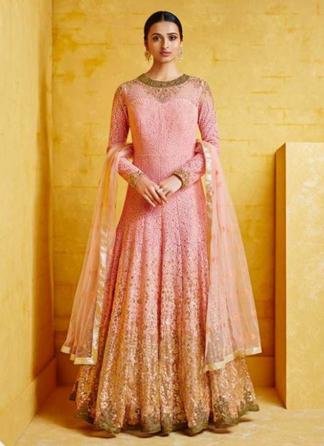 Sajawat Meraki Vol 1 Latest Fancy Designer Festive Wear Georgette With Heavy Work Stylish Readymade Gown Collection